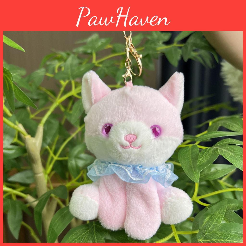 Roztomilá Trendy A Plyšová Psí Klíčenka S Barevnými Korálky Ideální Pro Dárky Sběratelské Předměty A