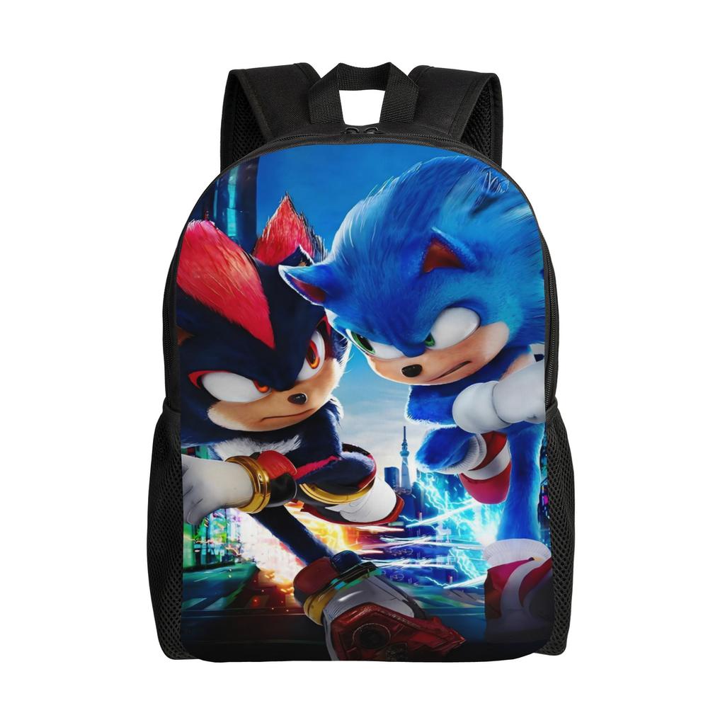 Sonices the H-Hedgehogs Backpack Kawaii Backpacks Male College Soft High School Bags Designer Rucksack