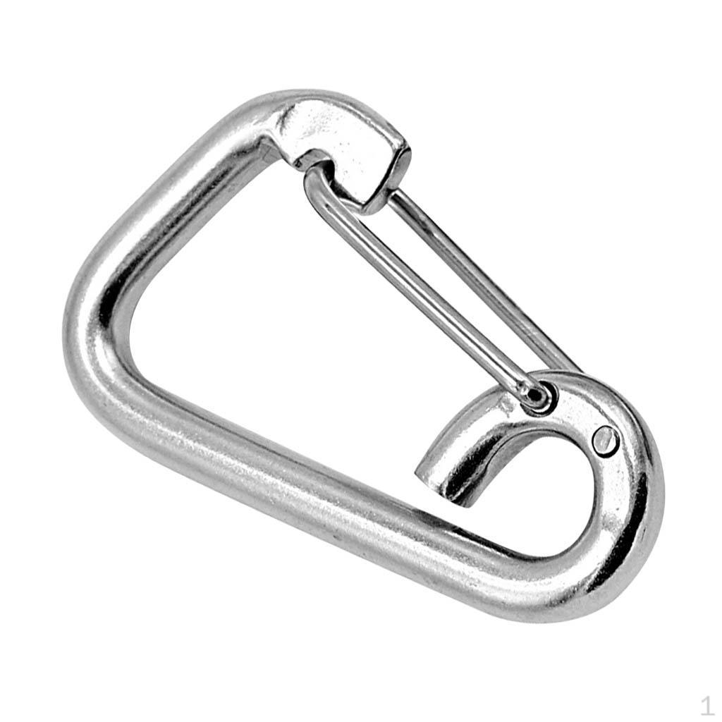 304 Stainless Steel Clip Keychain 60mm/ 80mm/ 100mm Long M8 80mm