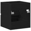 Washbasin Cabinet In Black Oak 41 X 38.5 X 45 Cm Engineered Wood