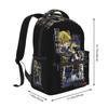 Poseidon Record Of Ragnarok Statue Anime Backpacks Boys Girls Bookbag Children School Bags Cartoon Travel Rucksack Shoulder Bag