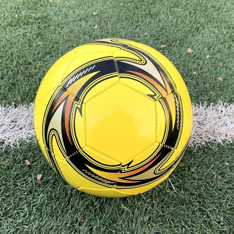 Size 5 Machine-Stitched Soccer Ball Black White Thicken Durable for School Exam Match Training Size 4 3 for Kids Students