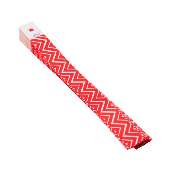 100 Pcs Disposable Paper Wristbands Fluorescent Adhesive Event Wrist Bands Party Favor ID Bracelets for Concerts Festivals