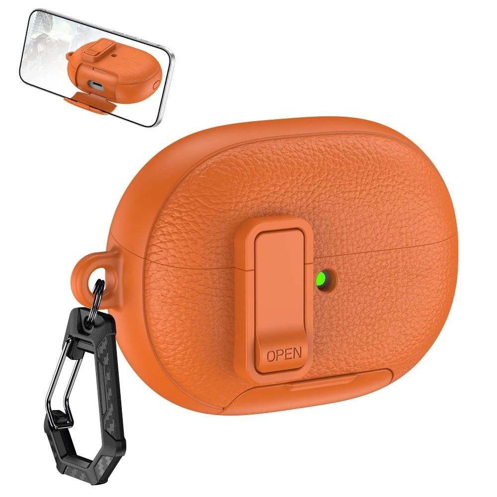 with Phone Stand Earphone Case Anti Scratch TPU Protective Case Shockproof with Carabiner Earbuds Cover for Huawei FreeBuds Pro5