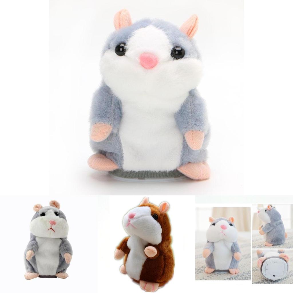 Hamster Plush Toy With Sound And Music For Holiday Decor And Gift Giving