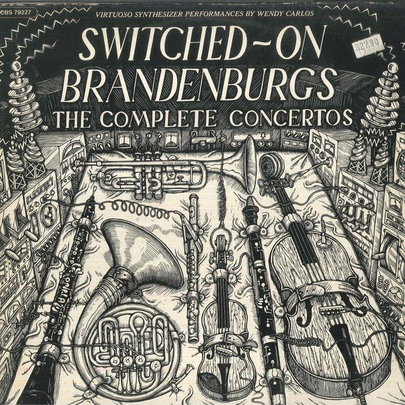 

LP Record WENDY CARLOS SwitchedOn Brandenburgs 79227 CBS 1980 US Classical Used