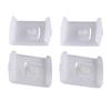 4PCS Seat Fastener Rail Runner Clips Sliders Guide For VW Golf MK1 MK2 MK3 Jetta MK1 MK2 Scirocco MK1 MK2