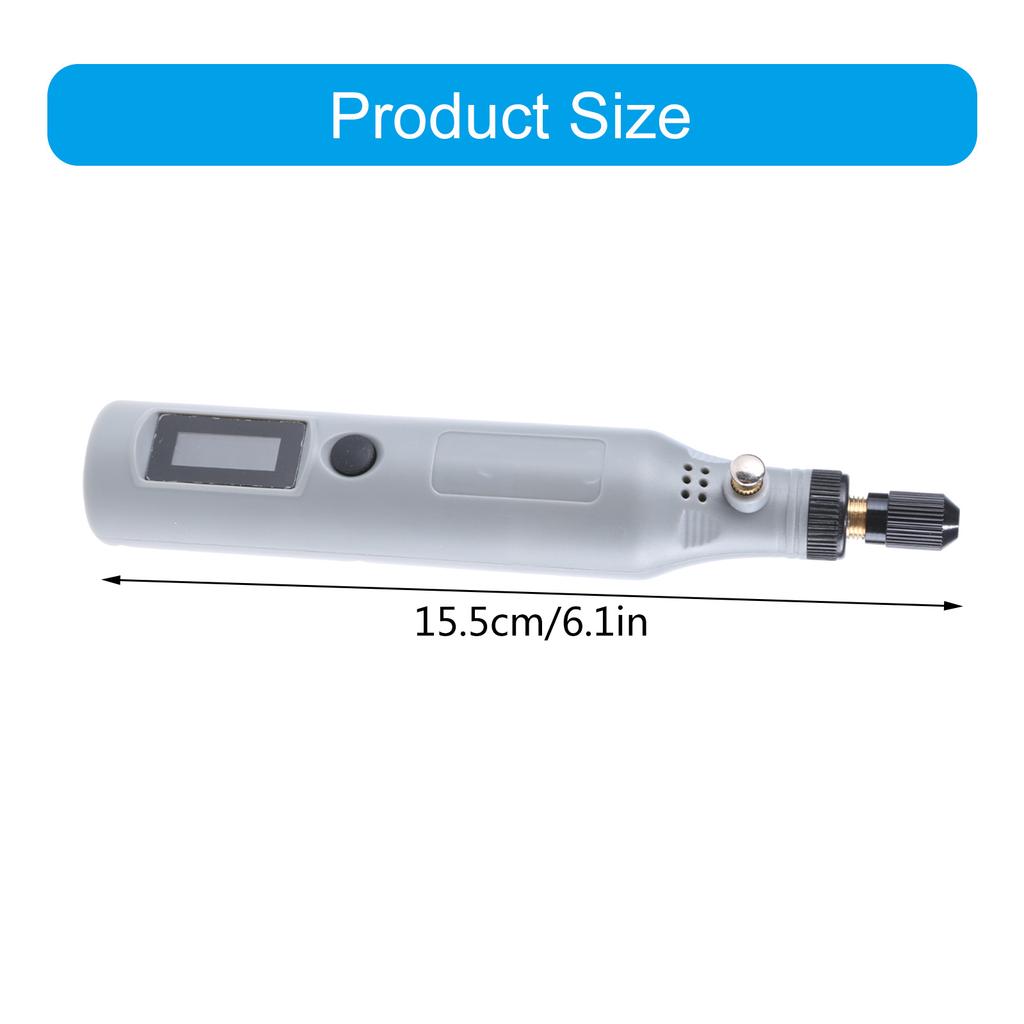 25Pieces Miniature Handheld Digital Display Grinder Set for Craftsmen Hobbyists Precisions Crafting Jewelry Model Making