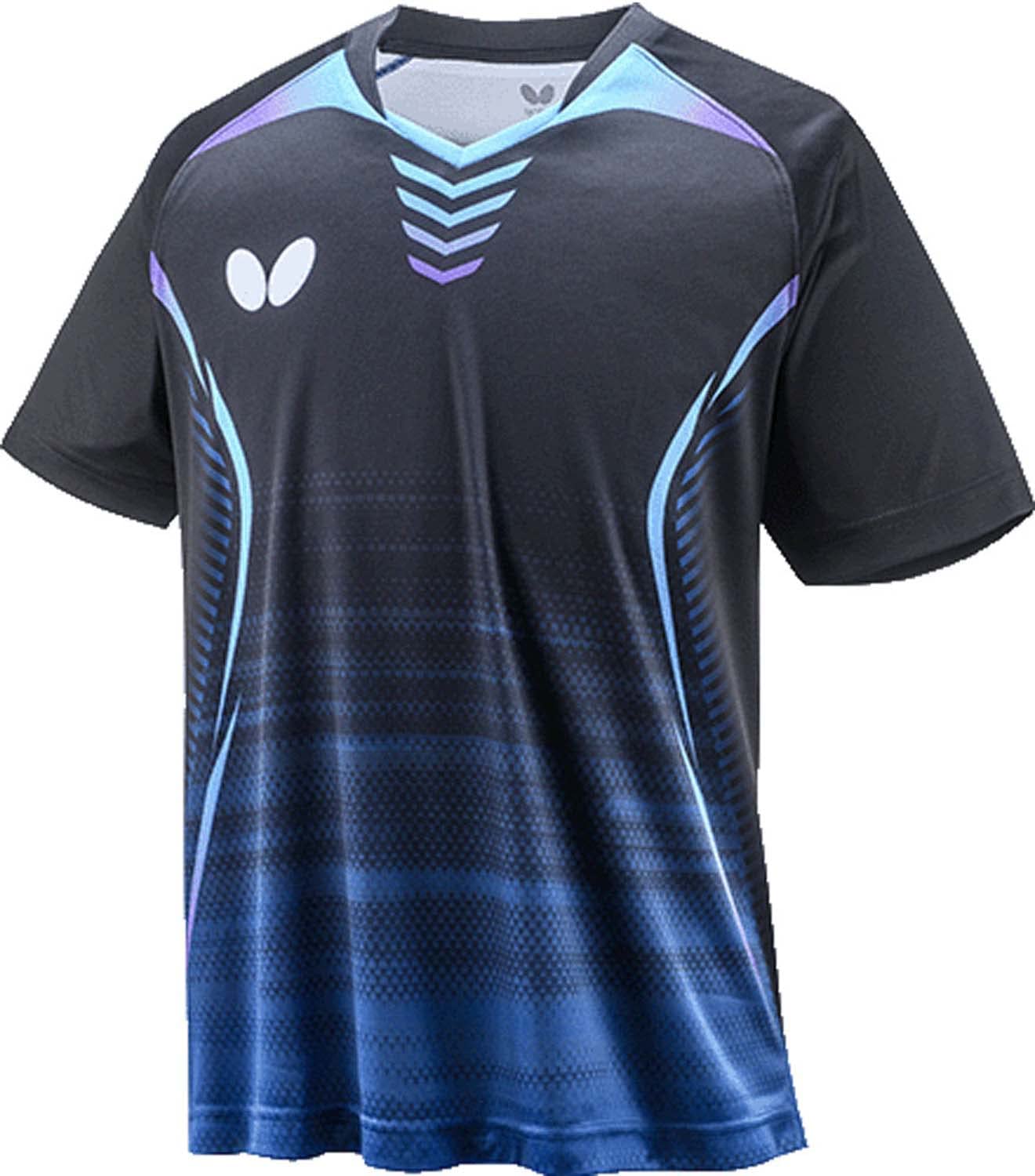 Butterfly Table Tennis Game Place Table Tennis Blue Size 46340 Shirt, Shirt, J.T.T.A (Japan Association) Approved, Unisex, (177), 3S,