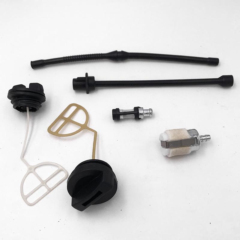 45CC 52CC Fuel Filter Set 58CC 4500 Chainsaw Hose Pipe Line Cover Tube