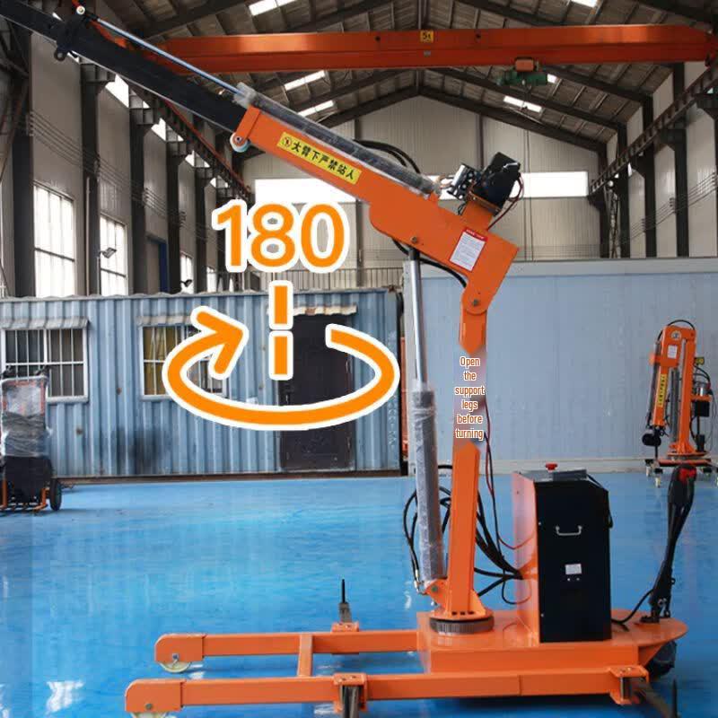 Mobile Electric Hydraulic Mini Crane