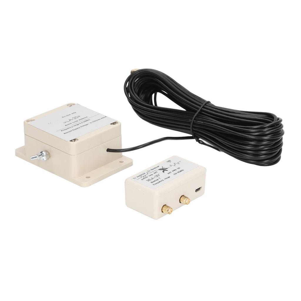 Active Loop Antenna Short Medium Wave Radio Receiving Antenna Built In Low Noise Amplifier DC5?12V