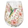 Bicchieri da Vino Senza Gambo Colibrì Dipinti a Mano Animali Bicchiere da Vino Senza Gambo Decorativo Mucca delle Highlands Bicchieri di Vetro per Bar di Casa