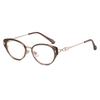 New Fashionable Cat-Eye Myopia Glasses Ultra-Lightweight Comfortable Eyewear Minus Diopter 0 To -4 0 Premium Versatile