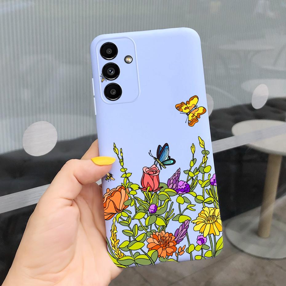 For Samsung Galaxy A04S 2022 Lovely Printing Jelly Phone Case For Samsung A04s A 04s SM-A047F Soft Silicone TPU Back Cover