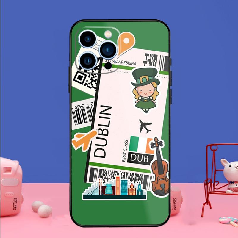 SYDNEY BOARDING PASS Traveltickets Phone Case For iPhone 17 Air 16 15 14 11 12 13 Pro Max 13 mini 15 16 Plus 16e Bumper Cover