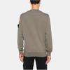 STONE ISLAND Felpa Girocollo Manica Lunga Vestibilità Larga Monocolore Uomo felpa Marrone Chiaro 811563051-V0075