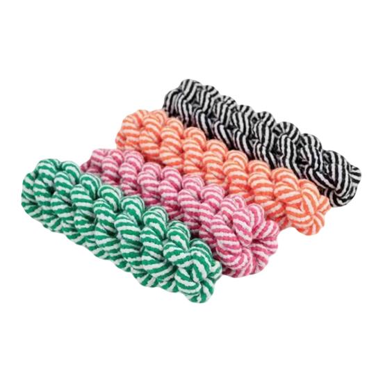 Cotton Rope Dog Toy for Braided Rope Dog Aggressive Chewers Chew Toy Pet Chew Stick