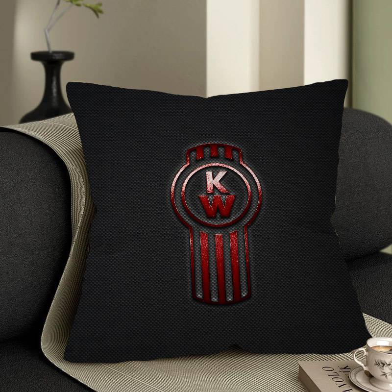 KENWORTH Logo Pillowcases Home Bedding Decorative Pillow Cover Wedding Super Soft Pillow Case