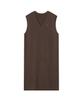 Meibeoyu Volodina Knit Long Vest _ Brown