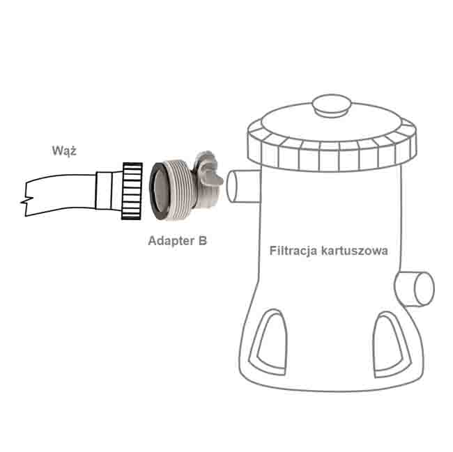 Pool Adapter B #29061 1 Pcs
