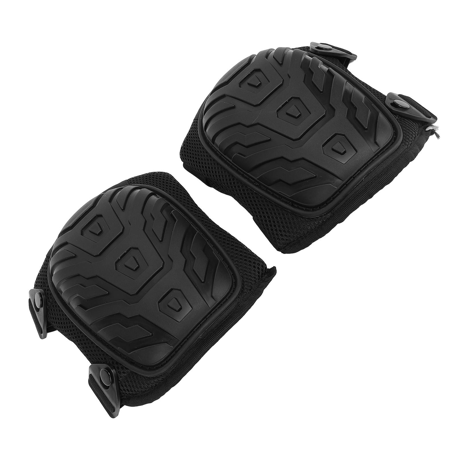 

2 шт. Рабочие наколенники Поролоновая подкладка Усиленный ремешок Военный класс Заклепка Защита коленей для садоводства