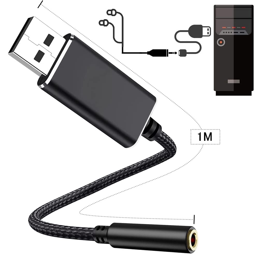 Ohrhörer USB-Computer-Ohrhörer USB-Klangqualität PC-Mikrofon-Kopfhörer Webkonferenz mit Mikrofon Komfortables Headset Gaming-PC Ultra langlebig