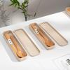 Natural Wooden Spoon & Fork Dinner Kit Rice Soups Utensil Cereal Handmade Home Tableware Dinnerware Cutlery for Kicthen