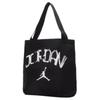 Jordan Cotton Tote Bag Shopping Bag Shoulder Bags Medium Size Unisex Black Jordan JD2513106AD-003