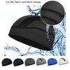 Cycling Motorcycle Breathable Mesh Quick Dry Helmet Inner Cap Outdoor Hiking Runing Sports Beanie Cap Sweat Helmet Liner Hat