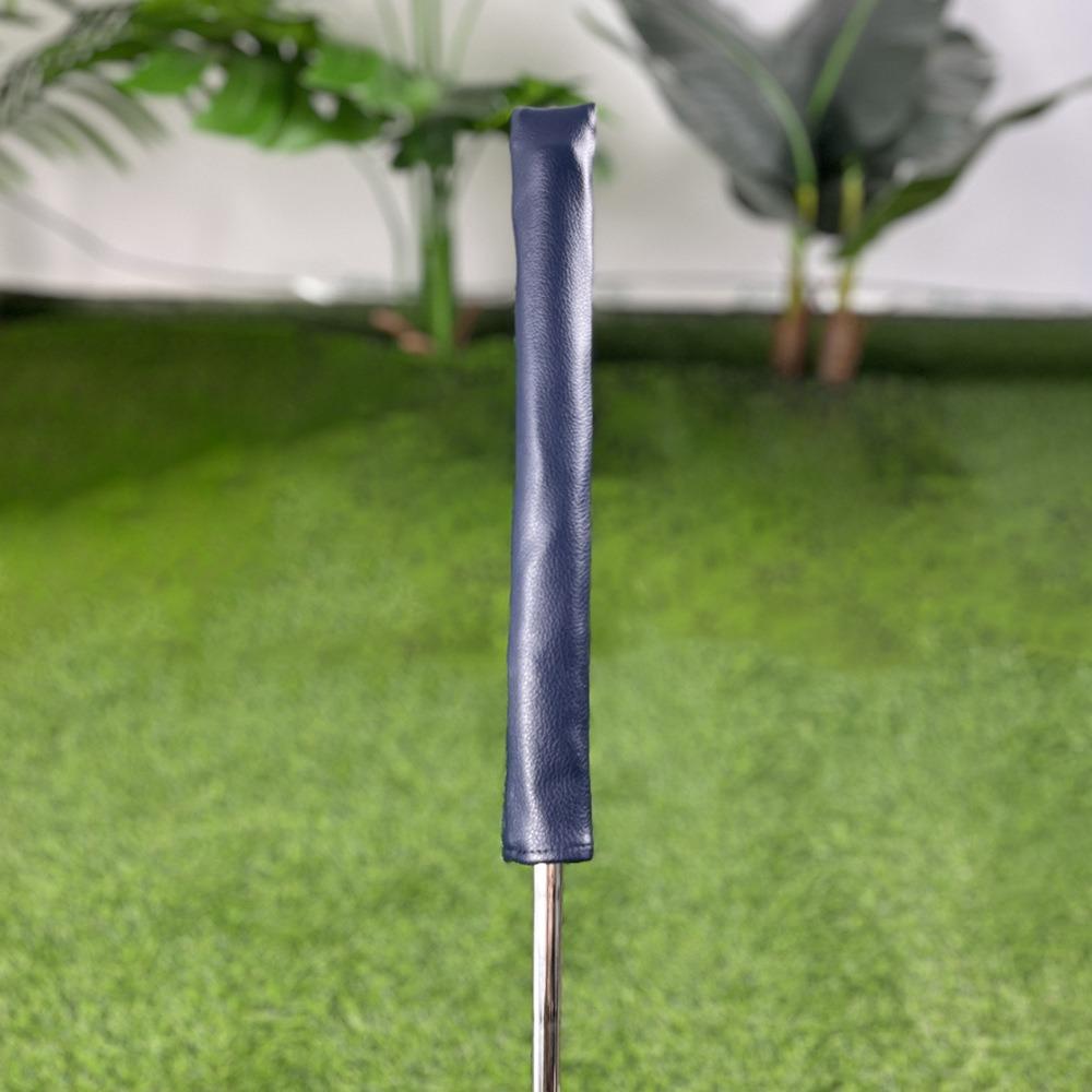 PU Material Golf Alignment Stick Cover Direction Indicator Rod Black/White/Beige Golf Club Protective Sleeve Minimalism Design