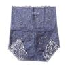 Women Panties High Waist Lace Thin Hollow Out See-through Flower Embroidery Elastic Soft