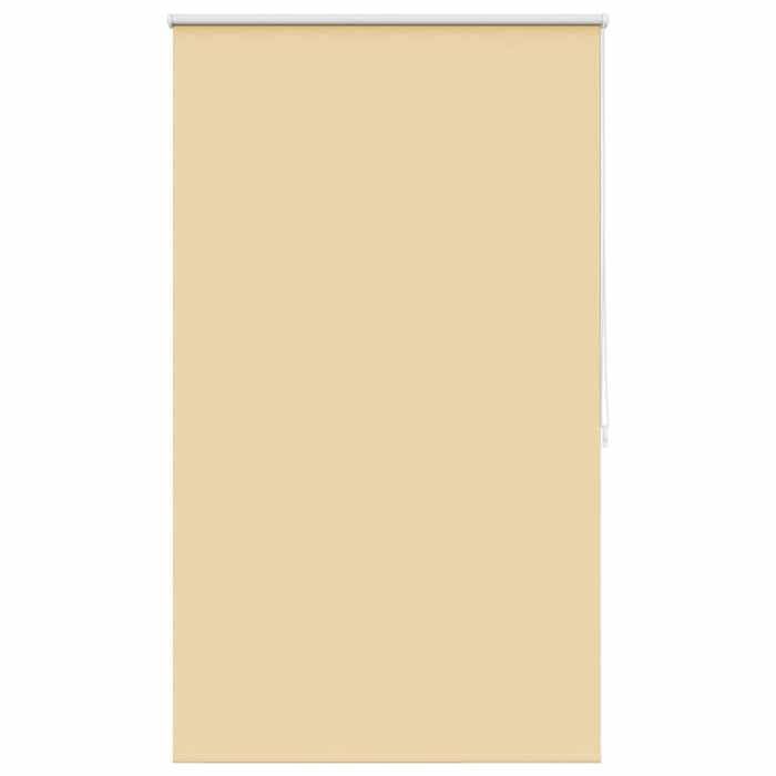 VidaXL Roller Blind Blackout 100x175cm Beige Window Bedroom 240117