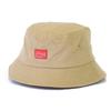 Manhattan Portage Corduroy Bucket Logo Cap Hat, Hat, (006 Beige)