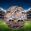 PAW Patrol Print Size 5 Soccer Ball, PU Wear Resistant Football for Match Training and Daily Practice, Birthday Gift for Soccer Fans