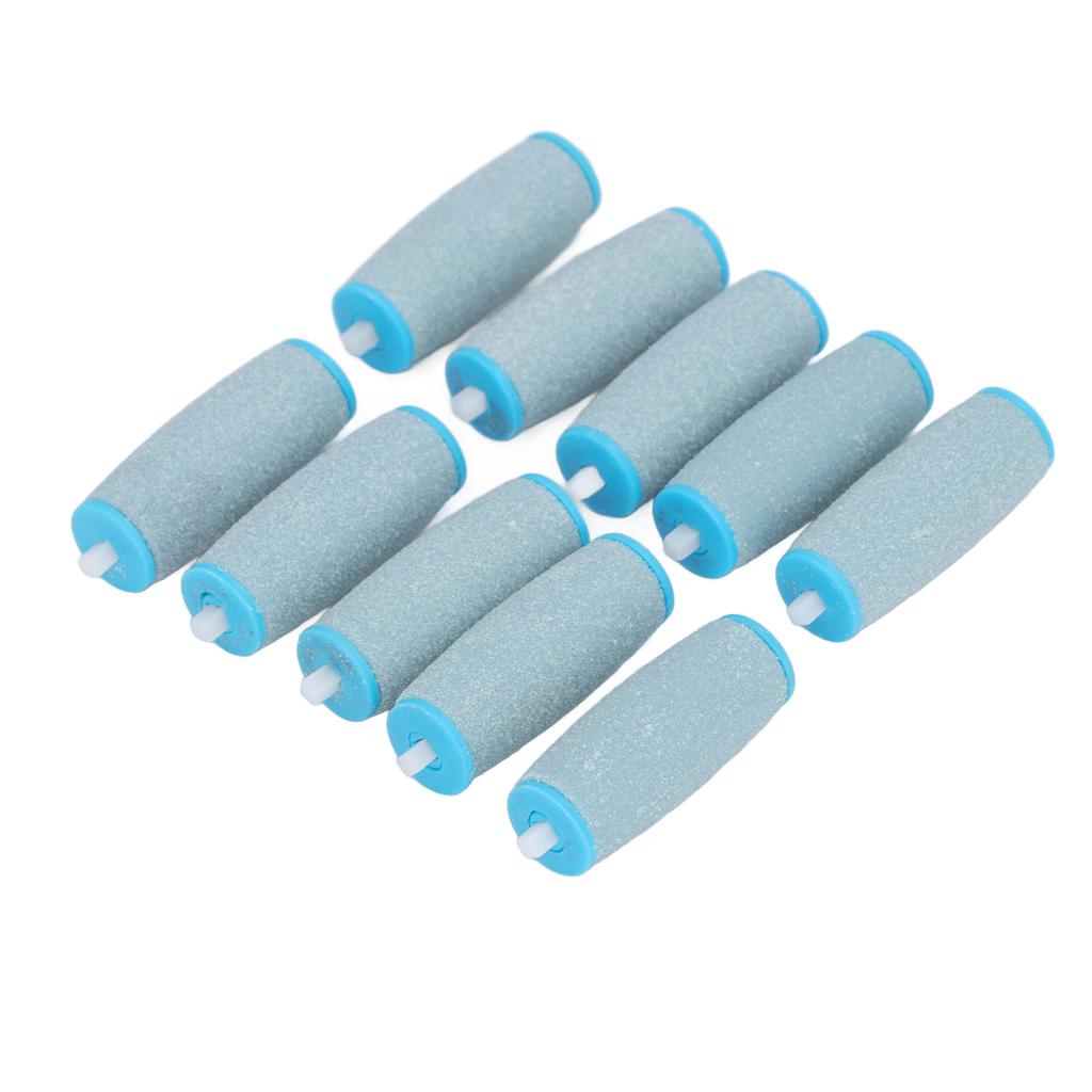 10pcs Replacement Rollers Pedicure Roller Pedicure Accessories Callus Remover Refill Heads for Electronic Foot File