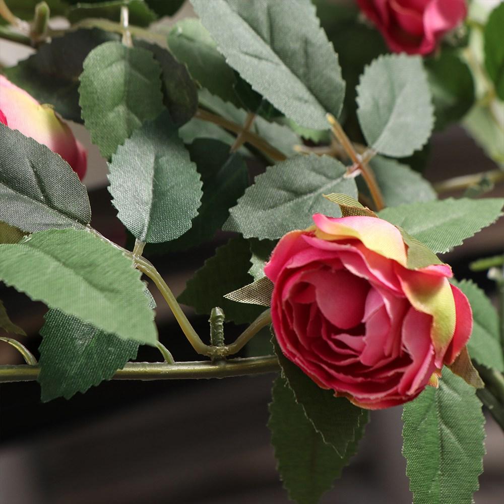 DIY Artificial Rose Flower 52cm Flower Arrangement Fake Flowers Rose Vine Wedding