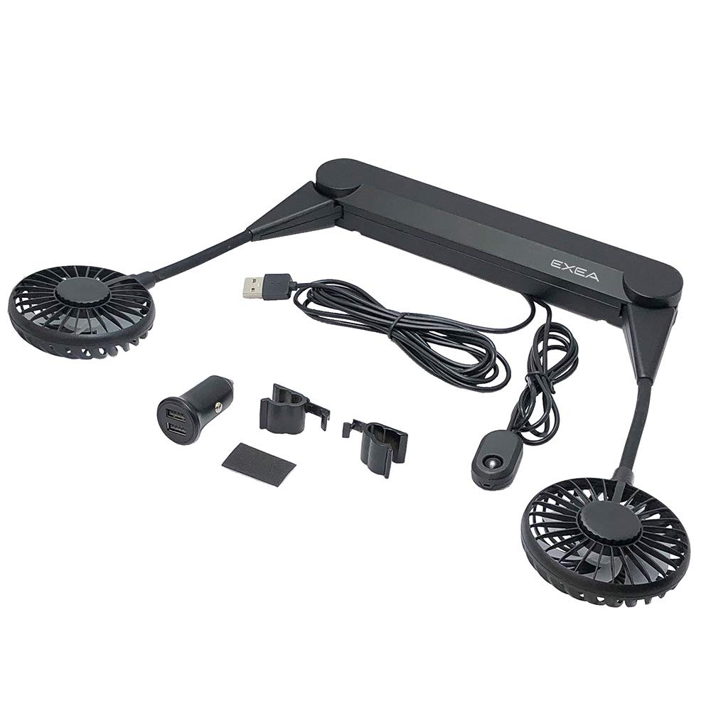 

Seiko Sangyo EXEA Headrest Fan Black EE-109 чорний