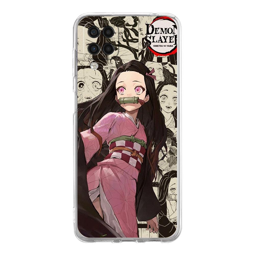 Husă Telefon Demon Slayer Kimetsu no Yaiba Pentru Samsung A51 A71 A21S A12 A11 A31 A41 A01 A03S A13 A33 A73 A53 A52 A32 5G A23