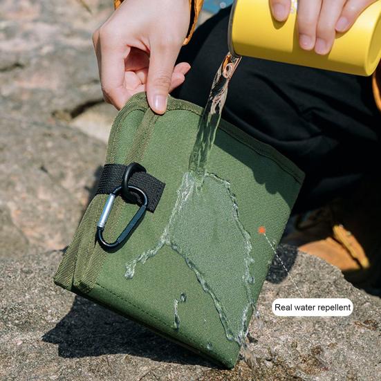 Outdoor Folding Seat Cushion Portable Oxford Cloth Waterproof Sitting Mat Lightweight Travel Camping Hiking