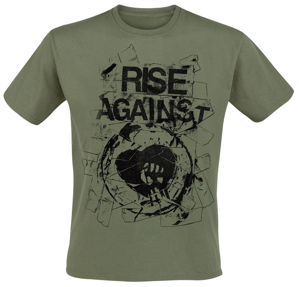 

Remake Rise Against Band Music Millitary Green S to 5XL Tee Shirt ZL612 Unisex T-Shirt M