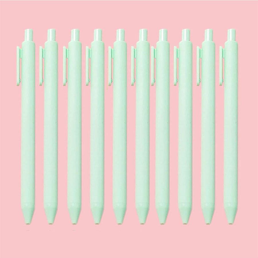 10 Pcs/Set Kawaii Candy Colored Gel Pen Creative Macron Color Series Student Writing School Office Supply Stationery