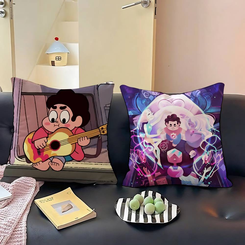 Steven Universe Strawberry Field Pillow Case Throw Pillow Cover Nordic Vintage Style Cushion Covers Living Room Sofa Couch Seat