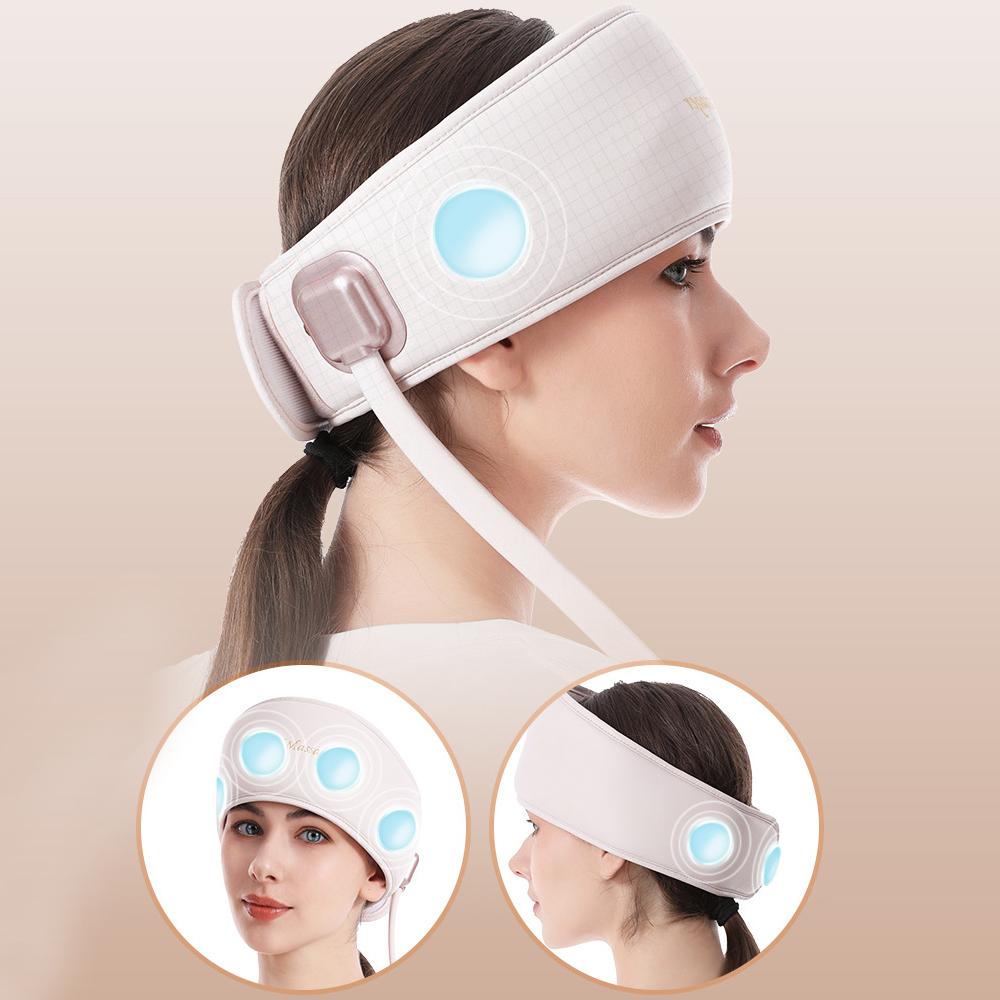 1set Head Massager Scalp,Rechargeable Massager Airbag for Head,Electric Percussion with Portable Design for Deep Relaxation