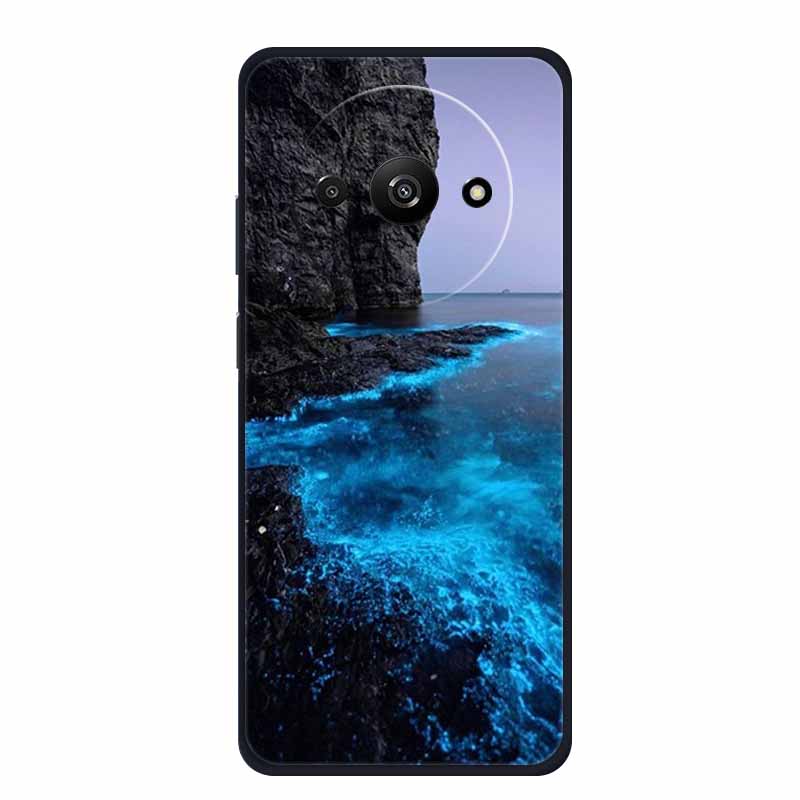 Phone Case For Xiaomi Poco C61 Back Cover Case PocoC61 Black Silicone Soft Funda Para For Xiaomi Poco C61 Case C 61 6.71" Coque