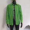 Men's Solid Color Cotton Linen Shirt - Long Sleeve Business Casual Style