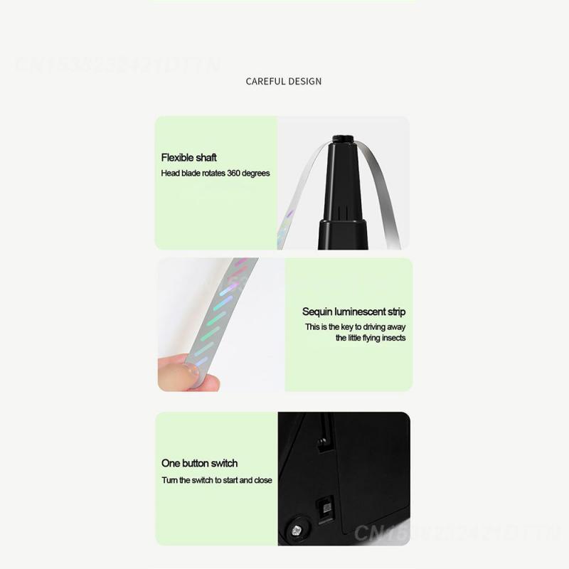 Table Top Wasp Repeller Fan Deterring Party Bbq Multi-function Fly Fans Tables Fly Fans Indoor Outdoor Dinner Fly Spinner