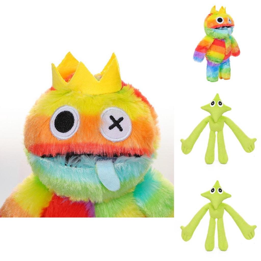 Roblox Rainbow Friends Blue Plush Toy Villain Soft Stuffed Doll Kids Xmas Gift