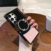 Suitable for Samsung S25 Ultra Mobile Phone Case Luxury Flash Diamond Butterfly Plating Mirror Full Inclusive New A36 Protective Case
