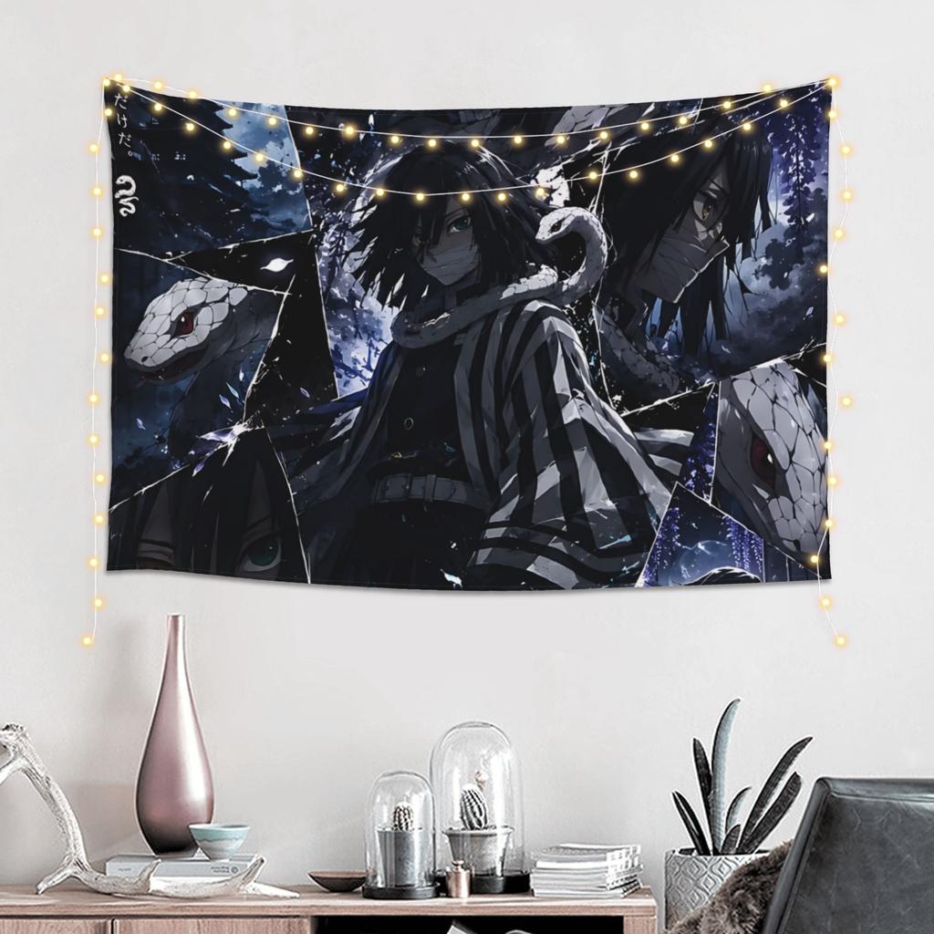 Demon Slayer Cutecore Tapestry Wall Hanging Blanket Tapestry Home Decor Items Wall Decorations